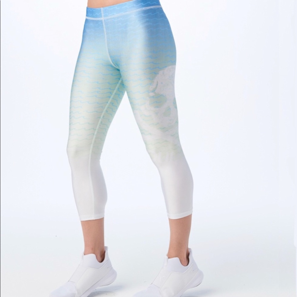 NWT Terez for soulcycle ombré leggings